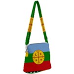 Flag Of The Mapuches Zipper Messenger Bag