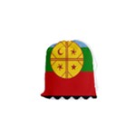 Flag Of The Mapuches Drawstring Pouch (XS)