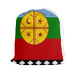 Flag Of The Mapuches Drawstring Pouch (2XL)
