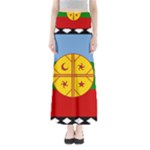 Flag Of The Mapuches Full Length Maxi Skirt