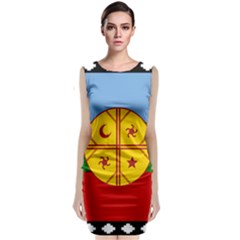 Classic Sleeveless Midi Dress 