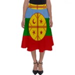 Flag Of The Mapuches Perfect Length Midi Skirt