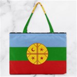 Flag Of The Mapuches Zipper Medium Tote Bag
