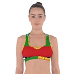 Flag Of The Mapuches Cross Back Sports Bra