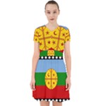 Flag Of The Mapuches Adorable in Chiffon Dress