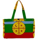 Flag Of The Mapuches Canvas Work Bag
