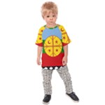 Flag Of The Mapuches Kids  Raglan T-Shirt