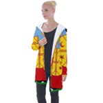 Flag Of The Mapuches Longline Hooded Cardigan