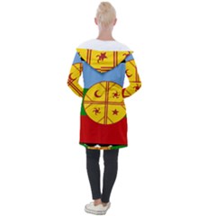 Longline Hooded Cardigan 