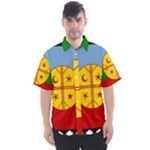 Flag Of The Mapuches Men s Short Sleeve Shirt