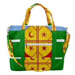 Sports Shoulder Bag with Shoes Compartment 