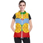 Flag Of The Mapuches Women s Puffer Vest