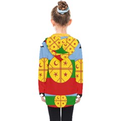 Kids  Double Breasted Button Coat 
