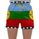 Flag Of The Mapuches Sleepwear Shorts