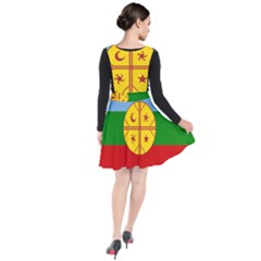 Plunge Pinafore Dress 