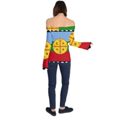 Off Shoulder Long Sleeve Top 