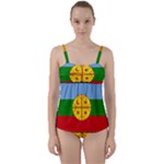 Flag Of The Mapuches Twist Front Tankini Set