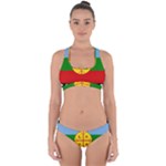 Flag Of The Mapuches Cross Back Hipster Bikini Set