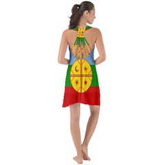 Show Some Back Chiffon Dress 