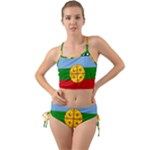 Flag Of The Mapuches Mini Tank Bikini Set