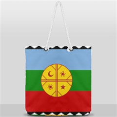 Full Print Rope Handle Tote (Large) 
