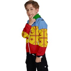 Kids  High Neck Windbreaker 