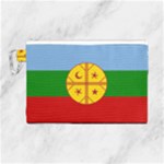 Flag Of The Mapuches Canvas Cosmetic Bag (Large)