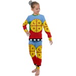 Flag Of The Mapuches Kids  Long Sleeve Set 