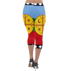 Lightweight Velour Capri Leggings  