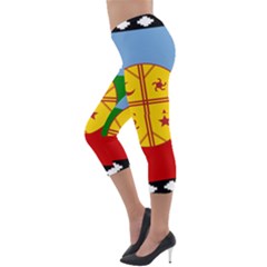Lightweight Velour Capri Leggings  