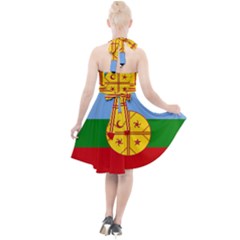 Halter Party Swing Dress  