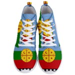 Flag Of The Mapuches Men s Lightweight High Top Sneakers