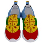 Flag Of The Mapuches Kids  Velcro No Lace Shoes