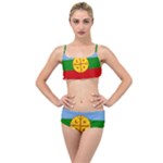 Flag Of The Mapuches Layered Top Bikini Set