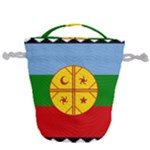 Flag Of The Mapuches Drawstring Bucket Bag