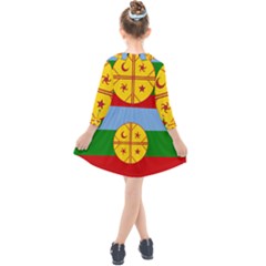 Kids  Quarter Sleeve Shirt Dress 