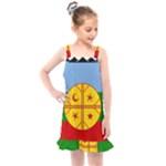 Flag Of The Mapuches Kids  Overall Dress