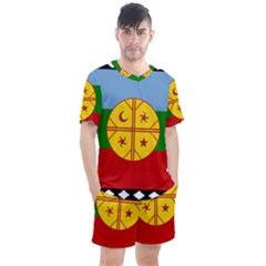 Men s Mesh T-Shirt and Shorts Set 