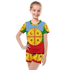 Kids  Mesh T-Shirt and Shorts Set 
