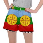 Flag Of The Mapuches Women s Ripstop Shorts