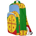 Flag Of The Mapuches Double Compartment Backpack