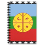 Flag Of The Mapuches 5.5  x 8.5  Notebook