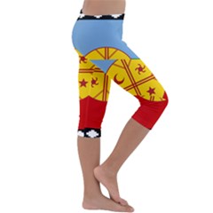 Kids  Lightweight Velour Capri Leggings  