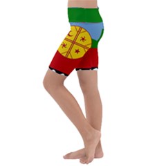 Kids  Lightweight Velour Cropped Yoga Leggings 