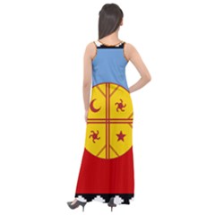 Sleeveless Velour Maxi Dress 