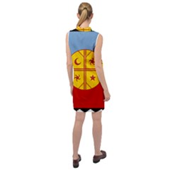 Sleeveless Shirt Dress 