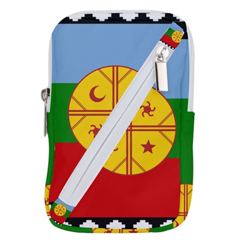Flag Of The Mapuches Belt Pouch Bag (Large) from ArtsNow.com