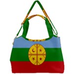 Flag Of The Mapuches Double Compartment Shoulder Bag