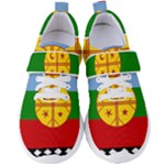 Flag Of The Mapuches Women s Velcro Strap Shoes