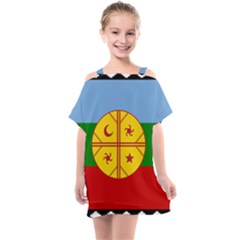 Kids  One Piece Chiffon Dress 